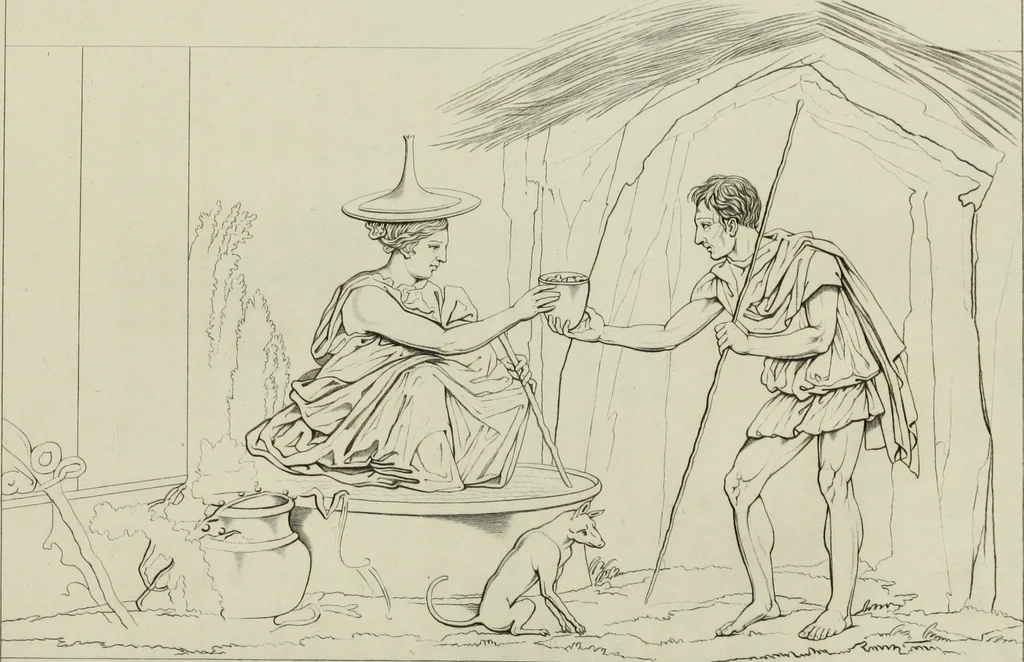 An illustration from Real Museo borbonico, 1824, leaf 307