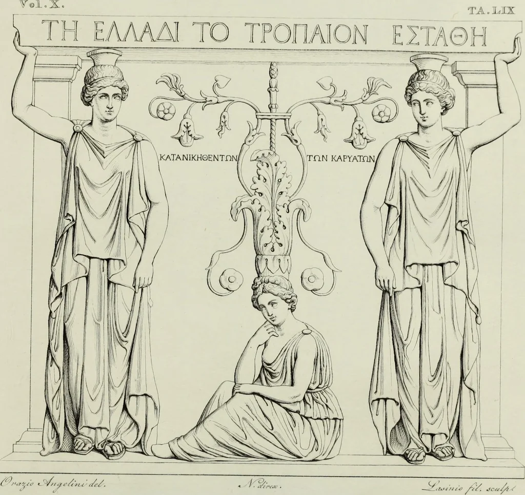 An illustration from Real Museo borbonico, 1824, leaf 319