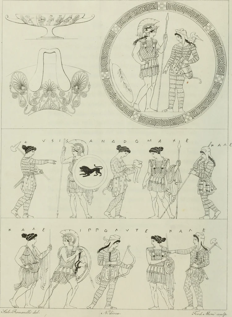 An illustration from Real Museo borbonico, 1824, leaf 351