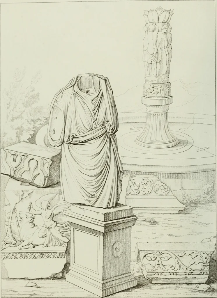 An illustration from Real Museo borbonico, 1824, leaf 7