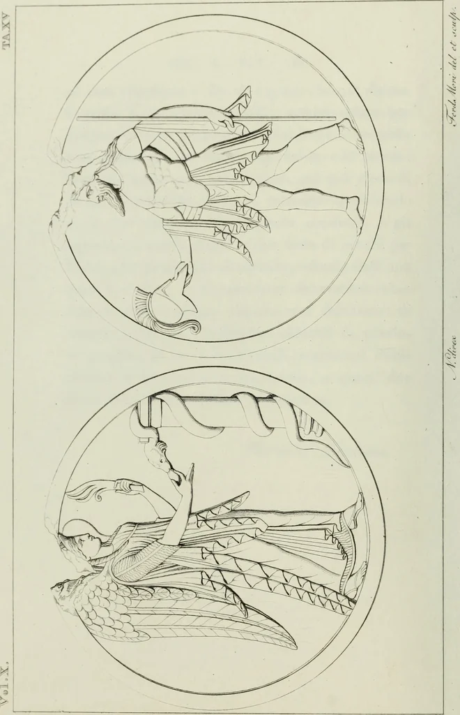 An illustration from Real Museo borbonico, 1824, leaf 89