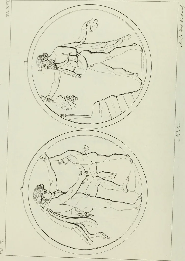 An illustration from Real Museo borbonico, 1824, leaf 91