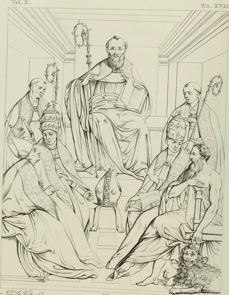 An illustration from Real Museo borbonico, 1824, leaf 97