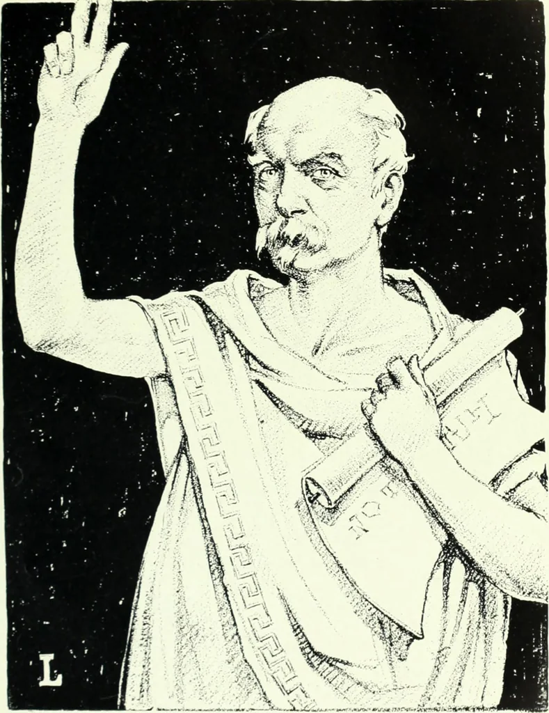 An illustration from Rebel cartoons : reprinted from the 1917-18 and 1918-19 issues of "The Rebel", 1920, leaf 10