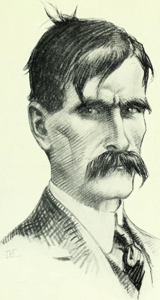 An illustration from Rebel cartoons : reprinted from the 1917-18 and 1918-19 issues of "The Rebel", 1920, leaf 8