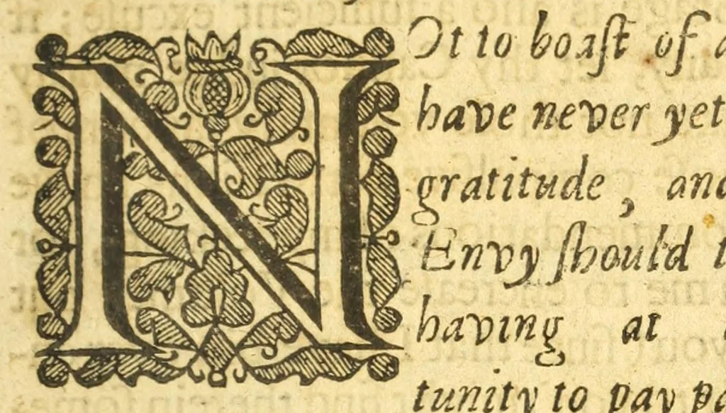 An illustration from The rebellion : a tragedy, as it was acted ninedayes together and divers times since with good applause, by His Majesties Company of Revells, 1640, leaf 9