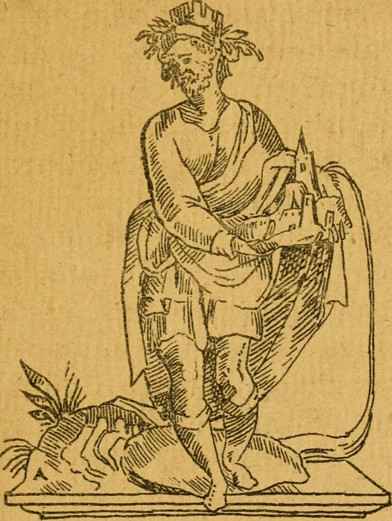 An illustration from Recebimiento qve hizo la mvy noble y muy leal ciudad de Seuilla, 1570, leaf 190