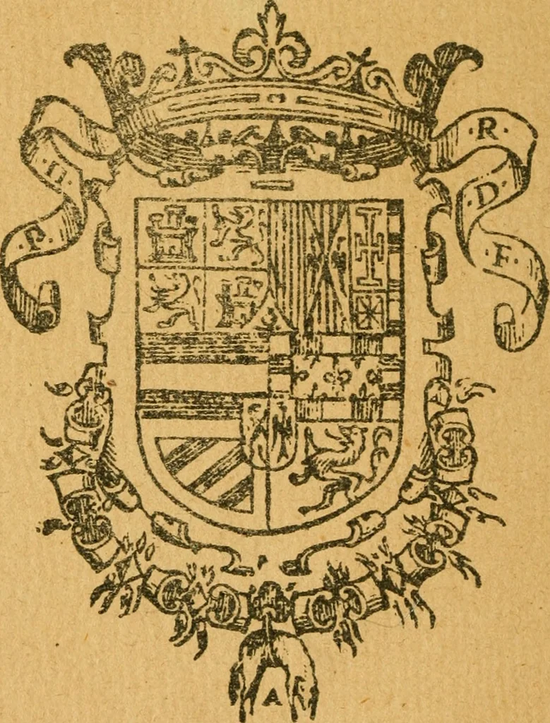 An illustration from Recebimiento qve hizo la mvy noble y muy leal ciudad de Seuilla, 1570, leaf 207