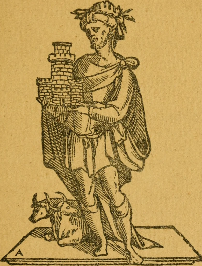 An illustration from Recebimiento qve hizo la mvy noble y muy leal ciudad de Seuilla, 1570, leaf 210