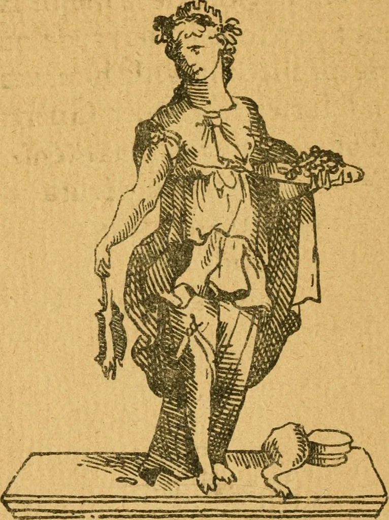 An illustration from Recebimiento qve hizo la mvy noble y muy leal ciudad de Seuilla, 1570, leaf 227