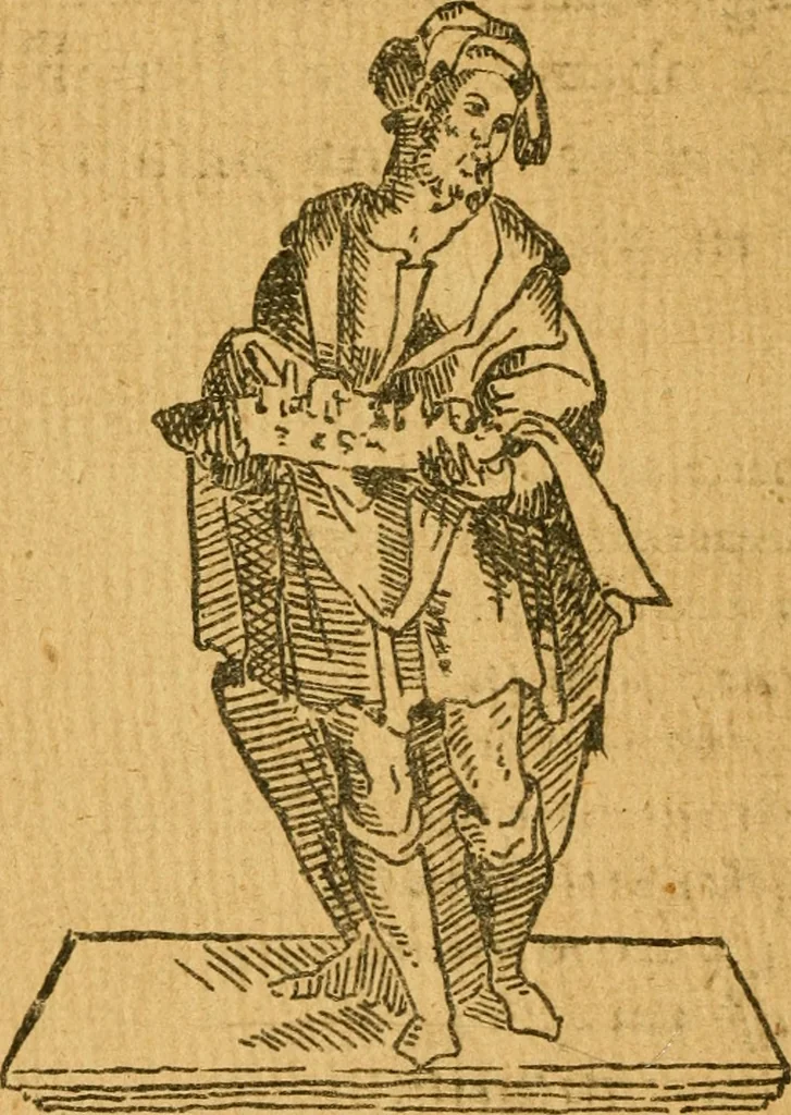 An illustration from Recebimiento qve hizo la mvy noble y muy leal ciudad de Seuilla, 1570, leaf 237