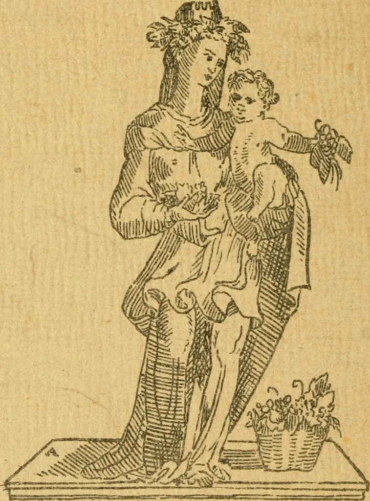 An illustration from Recebimiento qve hizo la mvy noble y muy leal ciudad de Seuilla, 1570, leaf 251