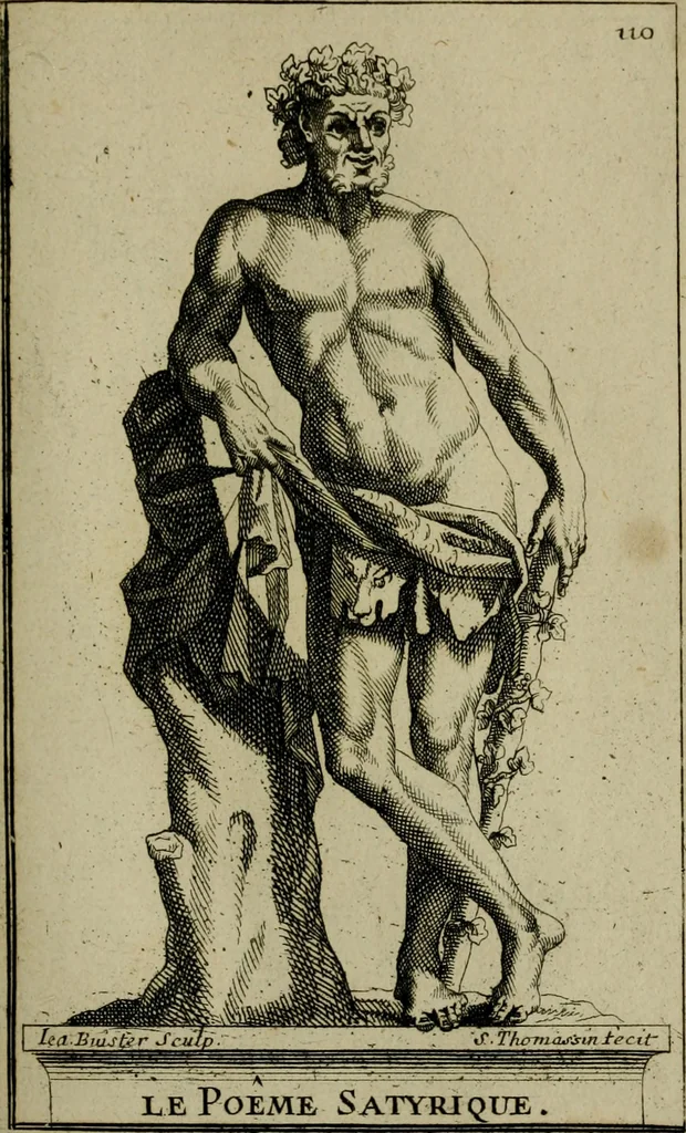 An illustration from Recüeil des figures, groupes, thermes, fontaines, vases, et autres ornemens tels qu'ils se voyent a présent dans le chateau et parc de Versailles : gravé d'après les originaux, 1694, leaf 254