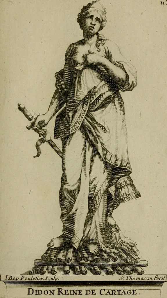 An illustration from Recüeil des figures, groupes, thermes, fontaines, vases, et autres ornemens tels qu'ils se voyent a présent dans le chateau et parc de Versailles : gravé d'après les originaux, 1694, leaf 260