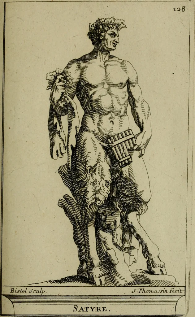 An illustration from Recüeil des figures, groupes, thermes, fontaines, vases, et autres ornemens tels qu'ils se voyent a présent dans le chateau et parc de Versailles : gravé d'après les originaux, 1694, leaf 290