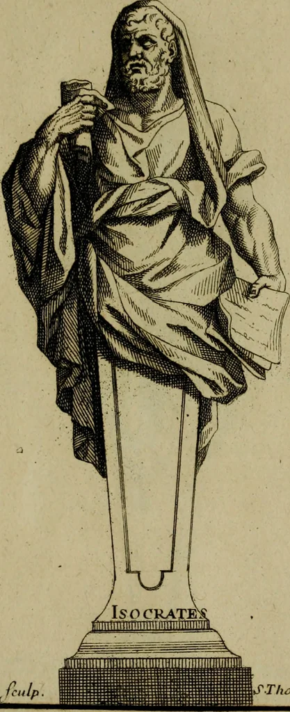 An illustration from Recüeil des figures, groupes, thermes, fontaines, vases, et autres ornemens tels qu'ils se voyent a présent dans le chateau et parc de Versailles : gravé d'après les originaux, 1694, leaf 392