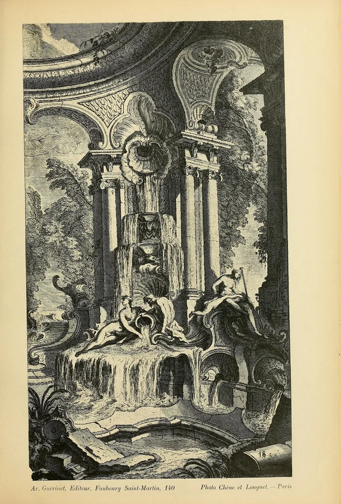 An illustration from Recüeil nouveau de differens cartouche inventez par le Sr. de la Joüe, 1900, leaf 41