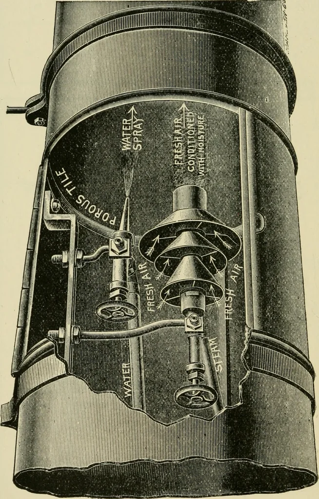 An illustration from Recent cotton mill construction and engineering, 1894, leaf 101