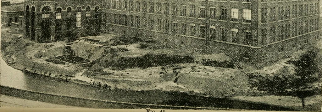 An illustration from Recent cotton mill construction and engineering, 1894, leaf 113