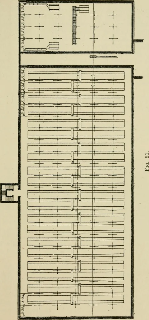 An illustration from Recent cotton mill construction and engineering, 1894, leaf 124