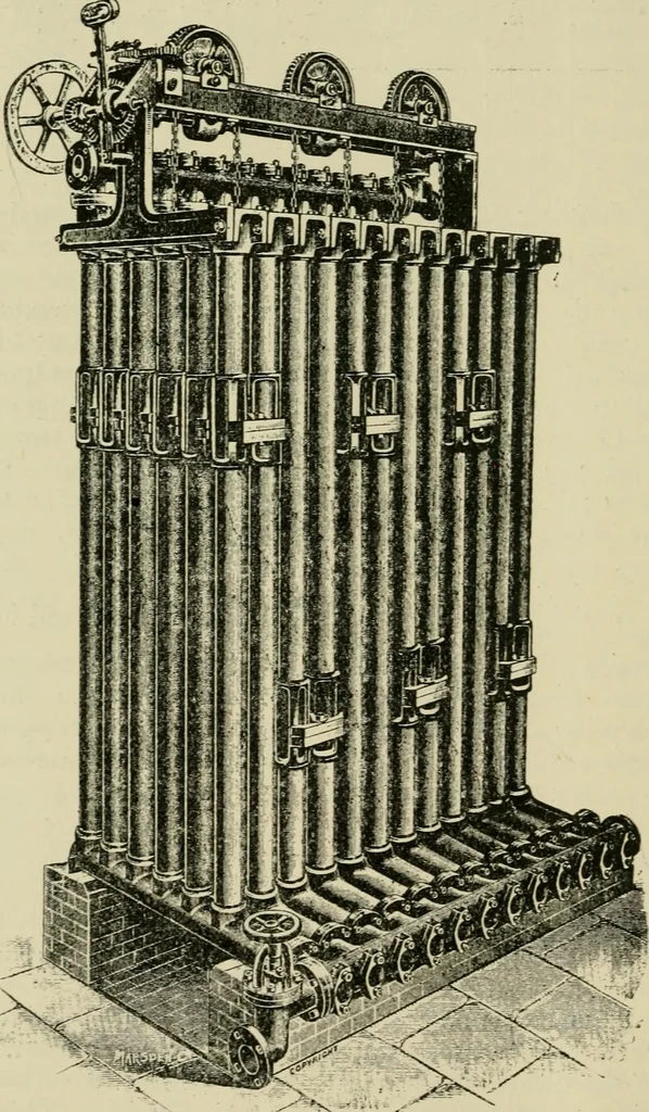An illustration from Recent cotton mill construction and engineering, 1894, leaf 165