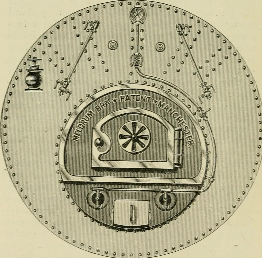 An illustration from Recent cotton mill construction and engineering, 1894, leaf 169