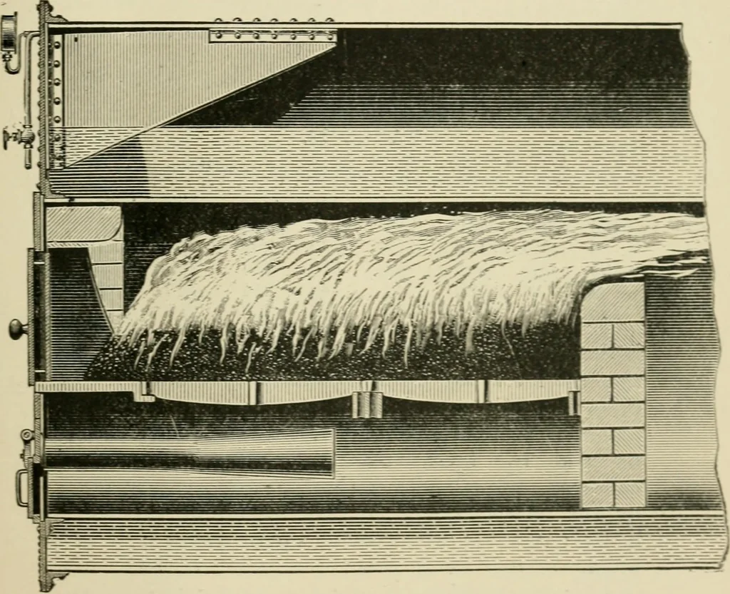 An illustration from Recent cotton mill construction and engineering, 1894, leaf 170