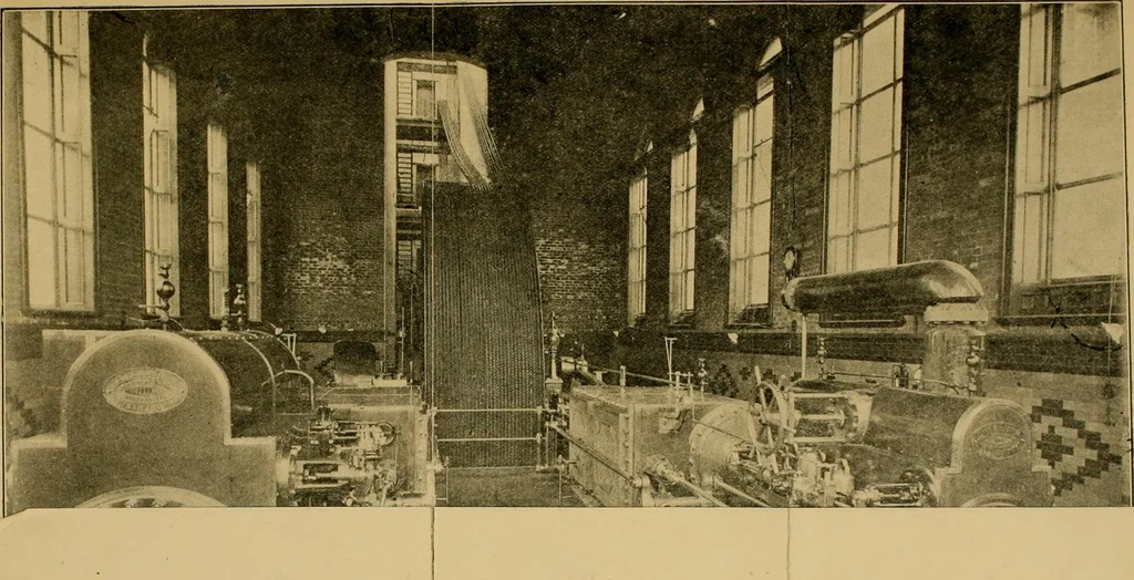 An illustration from Recent cotton mill construction and engineering, 1894, leaf 200
