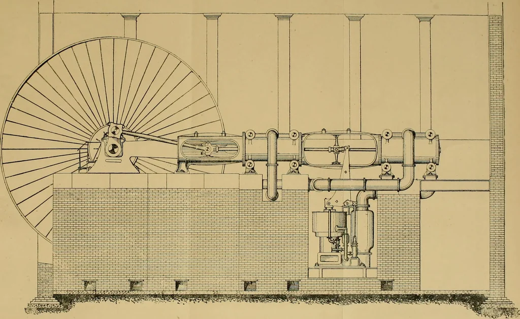 An illustration from Recent cotton mill construction and engineering, 1894, leaf 206