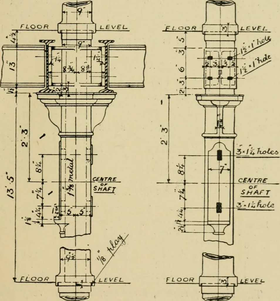 An illustration from Recent cotton mill construction and engineering, 1894, leaf 22