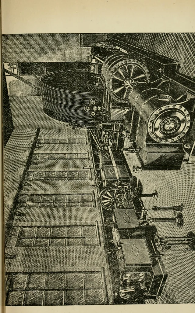 An illustration from Recent cotton mill construction and engineering, 1894, leaf 220