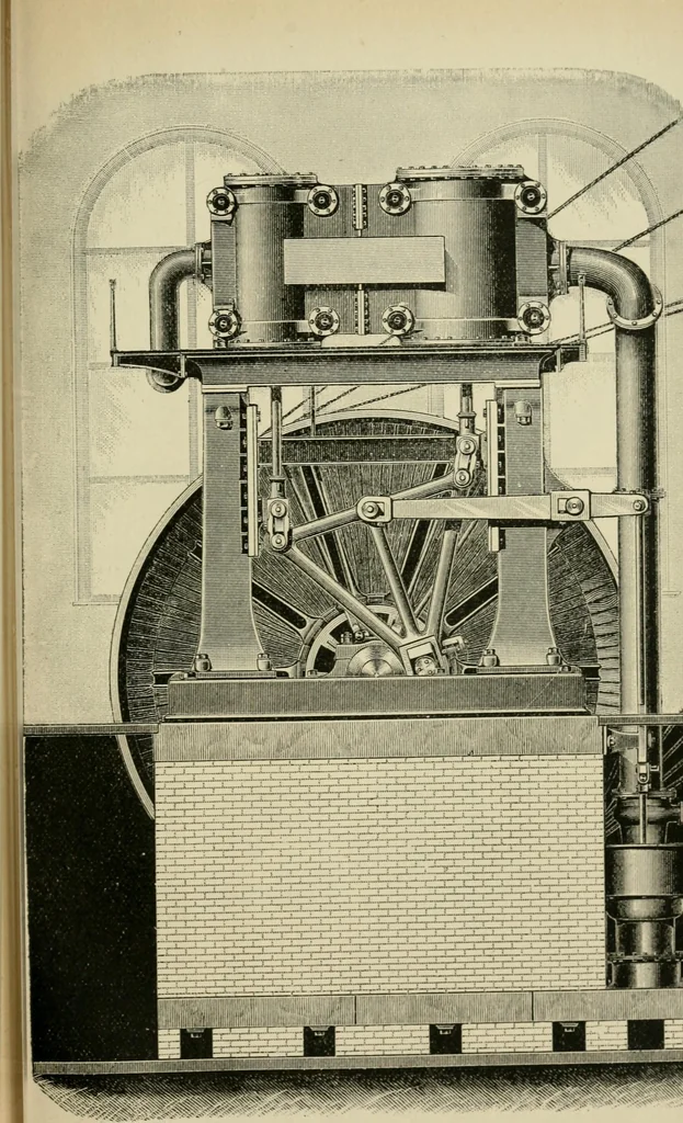 An illustration from Recent cotton mill construction and engineering, 1894, leaf 224