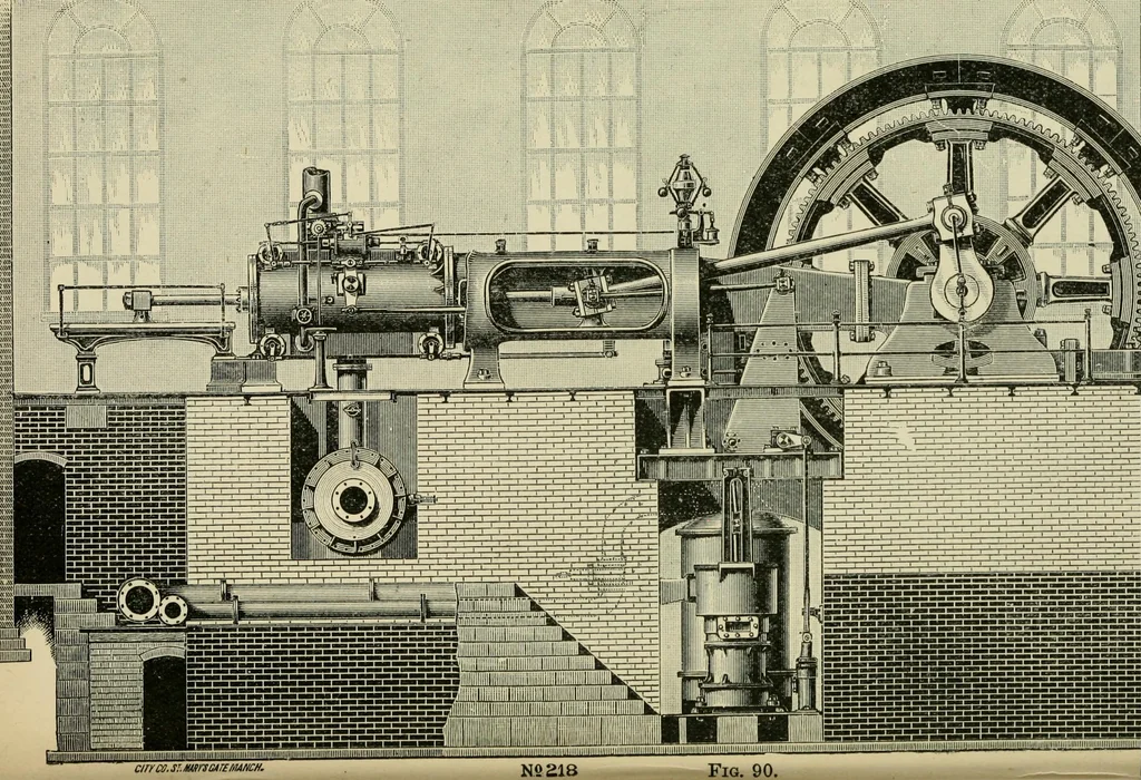 An illustration from Recent cotton mill construction and engineering, 1894, leaf 225