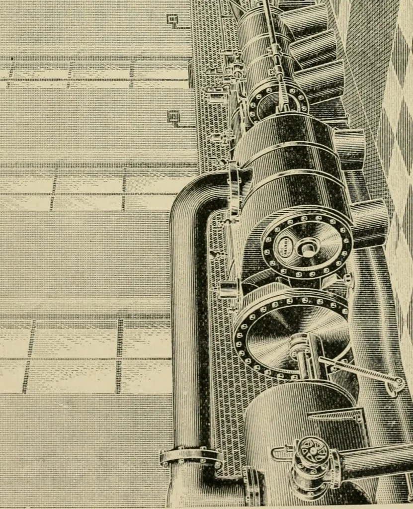 An illustration from Recent cotton mill construction and engineering, 1894, leaf 228