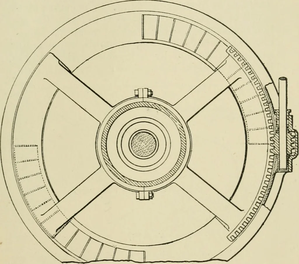 An illustration from Recent cotton mill construction and engineering, 1894, leaf 256