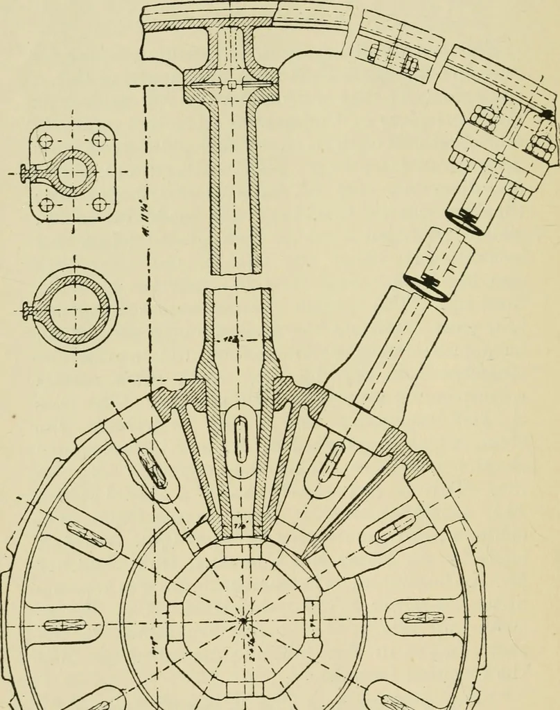 An illustration from Recent cotton mill construction and engineering, 1894, leaf 275
