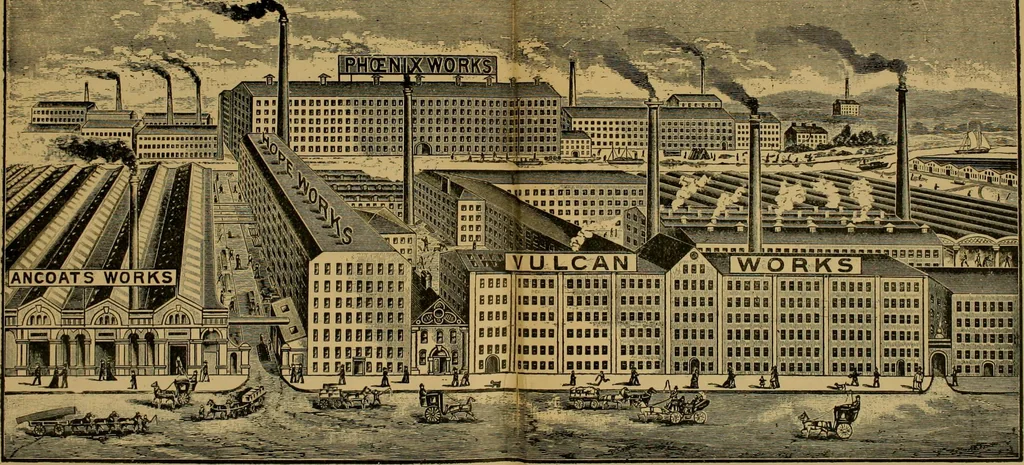 An illustration from Recent cotton mill construction and engineering, 1894, leaf 322