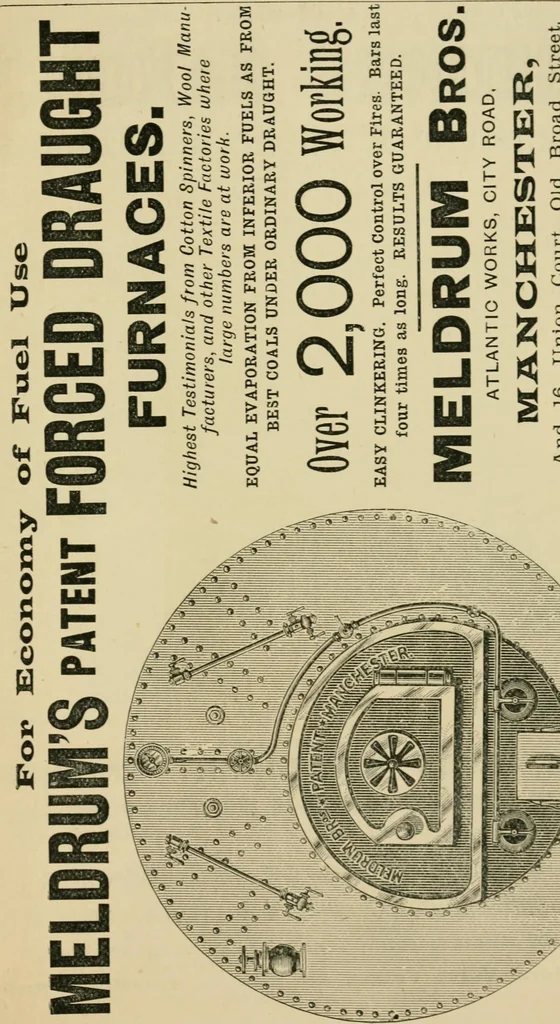 An illustration from Recent cotton mill construction and engineering, 1894, leaf 336