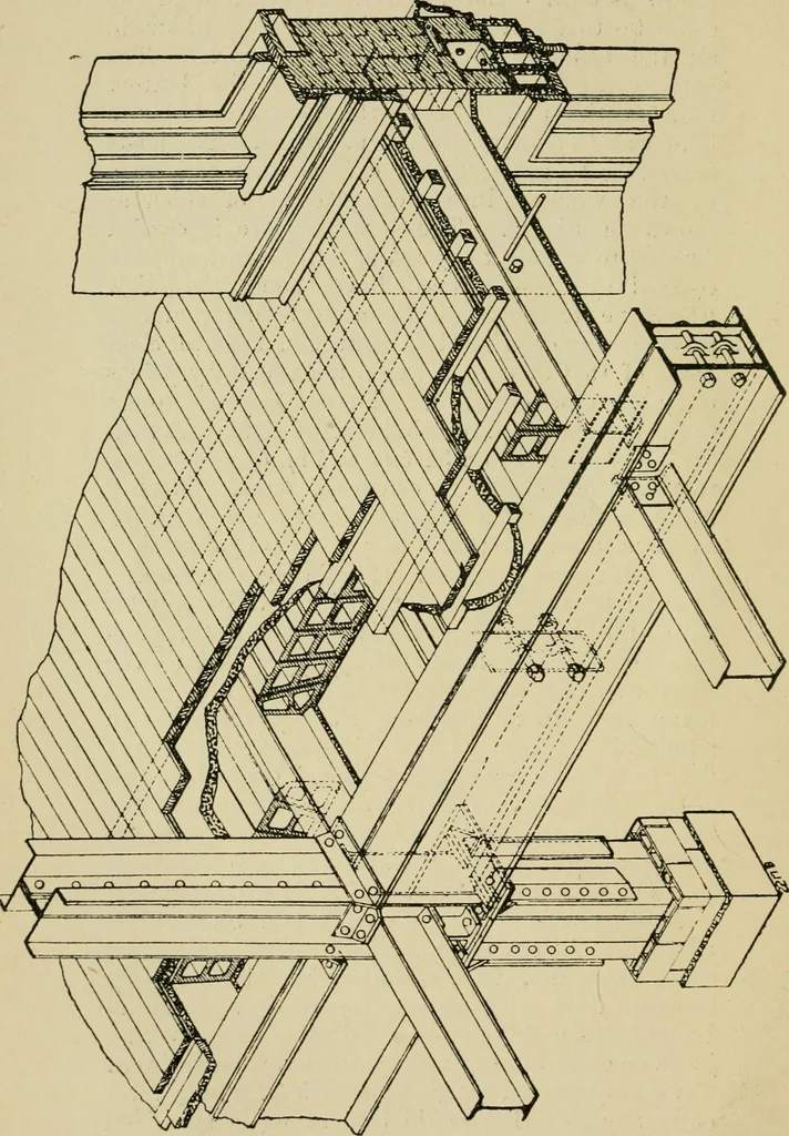 An illustration from Recent cotton mill construction and engineering, 1894, leaf 35