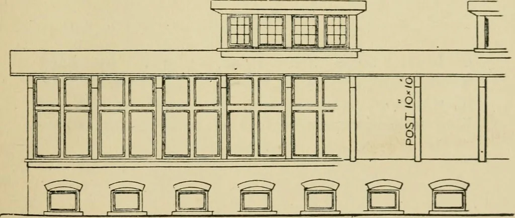 An illustration from Recent cotton mill construction and engineering, 1894, leaf 44
