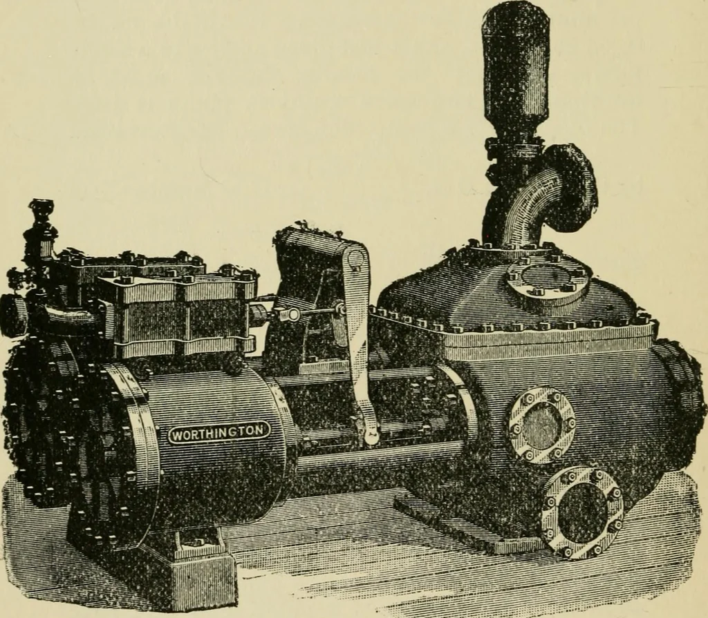 An illustration from Recent cotton mill construction and engineering, 1894, leaf 69