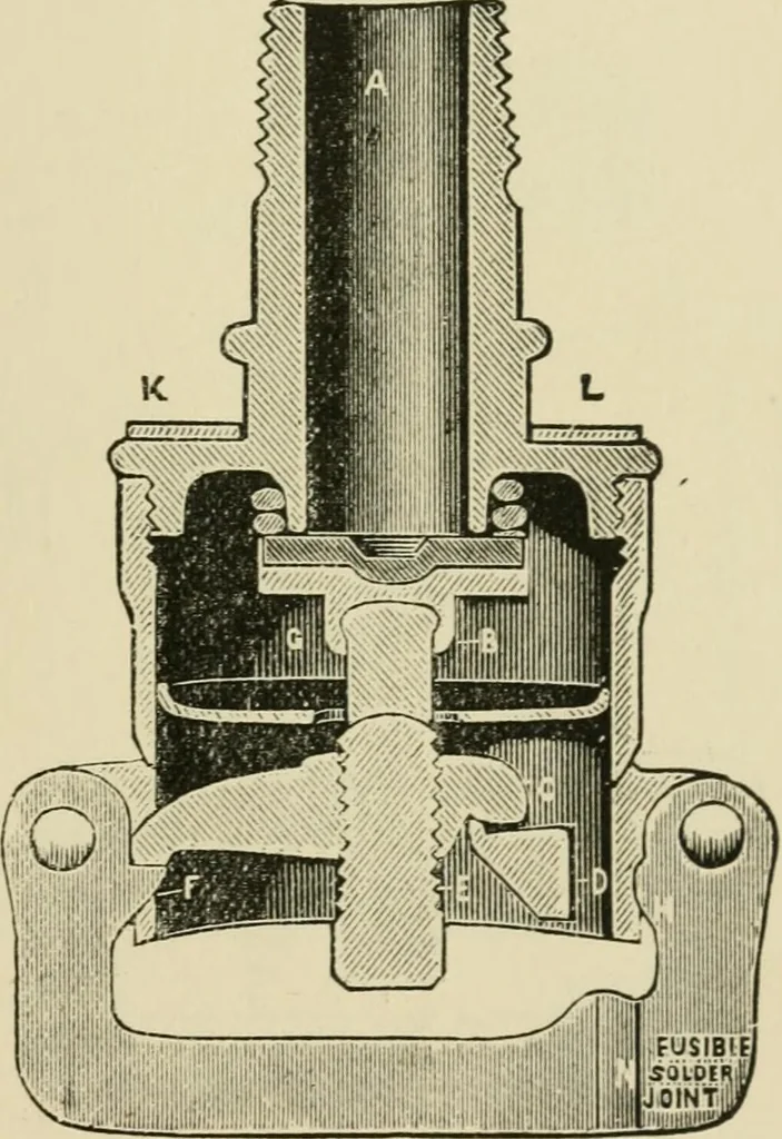 An illustration from Recent cotton mill construction and engineering, 1894, leaf 74