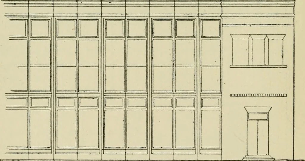 An illustration from Recent cotton mill construction and engineering, 1894, leaf 83
