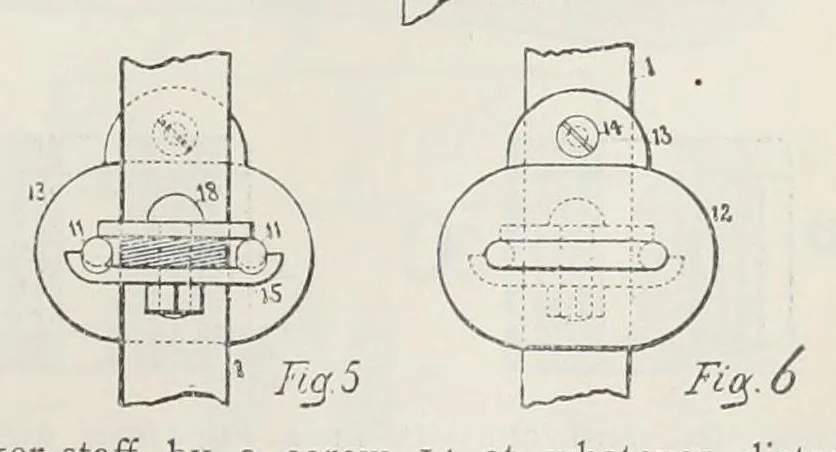 An illustration from Recent improvements in textile machinery, 1898, leaf 105