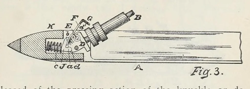 An illustration from Recent improvements in textile machinery, 1898, leaf 115