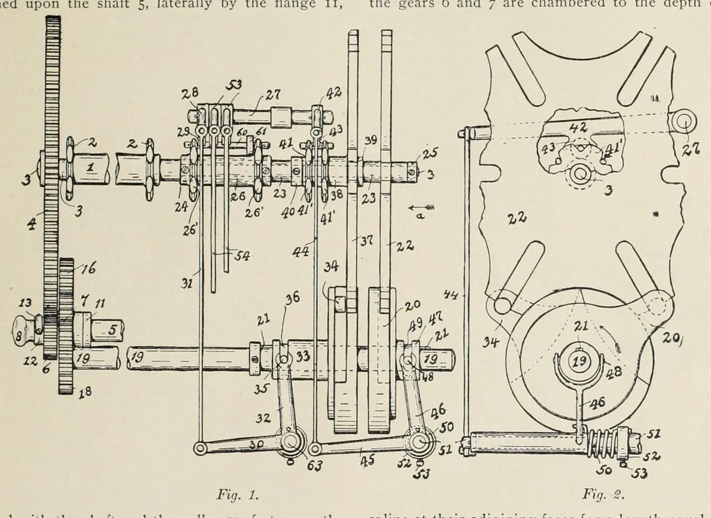 An illustration from Recent improvements in textile machinery, 1898, leaf 27