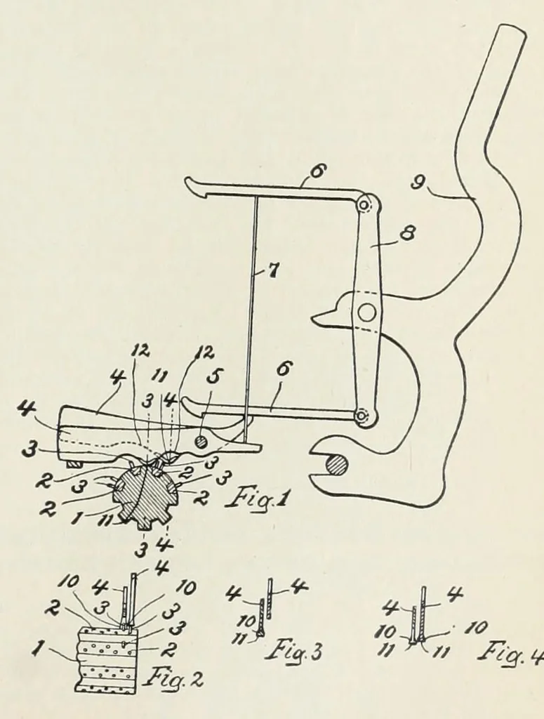 An illustration from Recent improvements in textile machinery, 1898, leaf 21