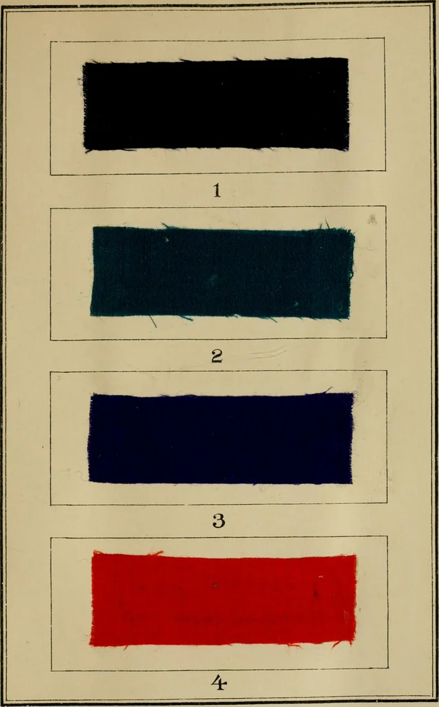 An illustration from Recent progress in the industries of dyeing & calico printing, 1895, leaf 128