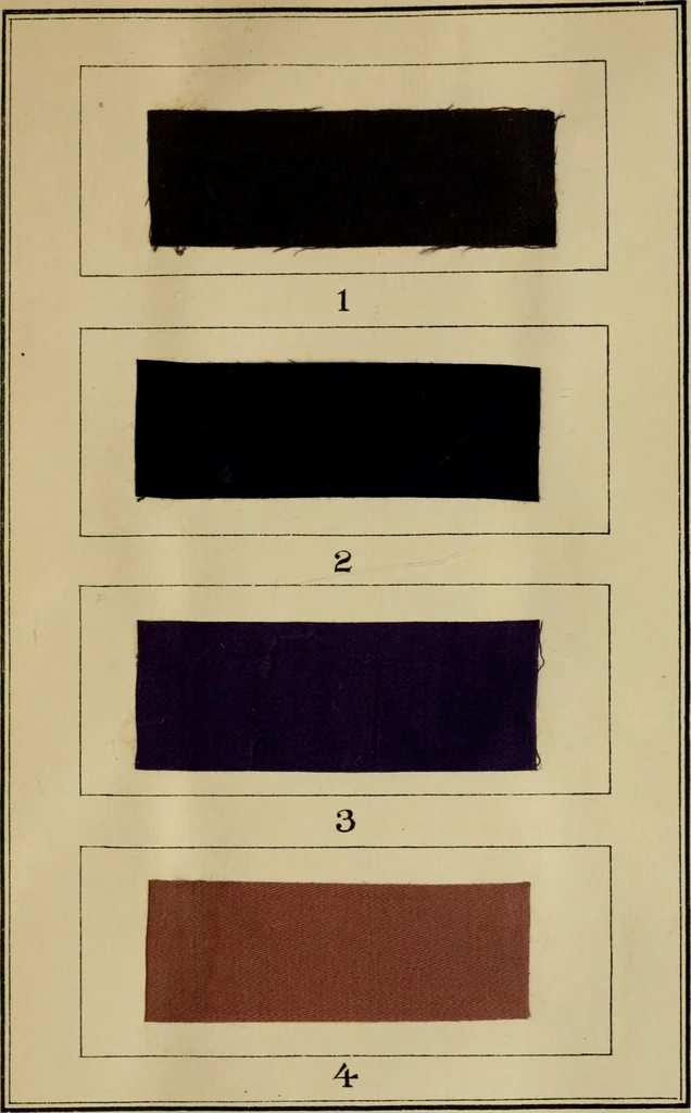 An illustration from Recent progress in the industries of dyeing & calico printing, 1895, leaf 140