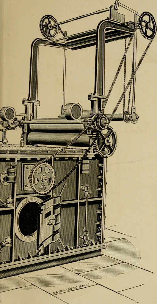 An illustration from Recent progress in the industries of dyeing & calico printing, 1895, leaf 18